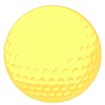 Orange Golf Ball (1)