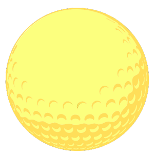 Orange Golf Ball (1)